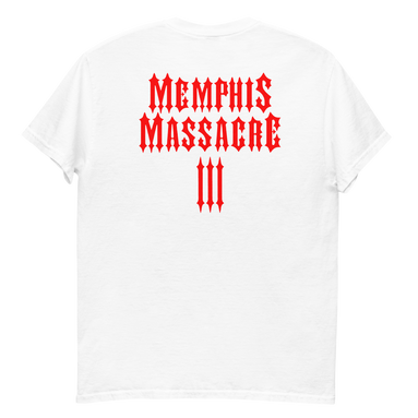 White Deucifer Tee Back